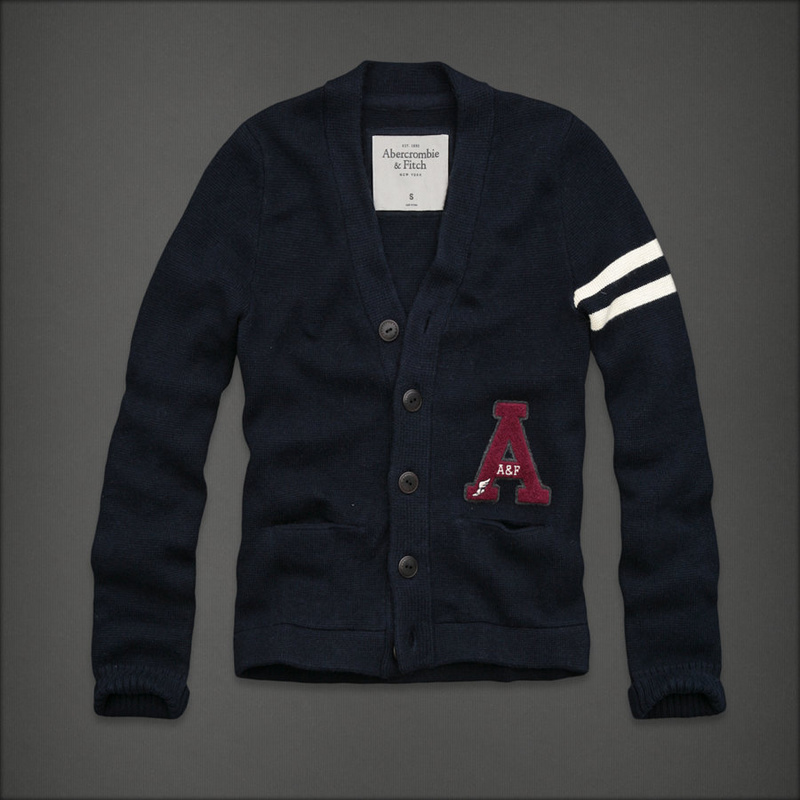 Abercrombie Fitch Hombres Cardigan Jersey AF6341